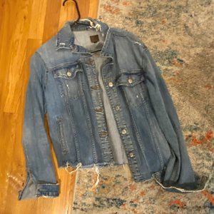 Joe's rugged cropped jean jacket
